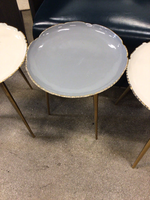 Brass/Enamel Accent Table