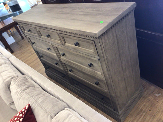 60" X 18.5" X 42" PB Banks Gray Wash Buffet