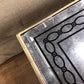 AS-IS Gold Mirrored Top End Table