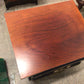 AS-IS 12" X 14 " Asian Three Drawer Small Cabinet(LIght Fading/Knicks)