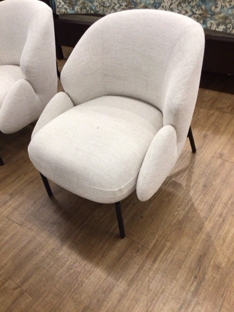 Twils Furniture Rica Fabric & Metal Arm Chair