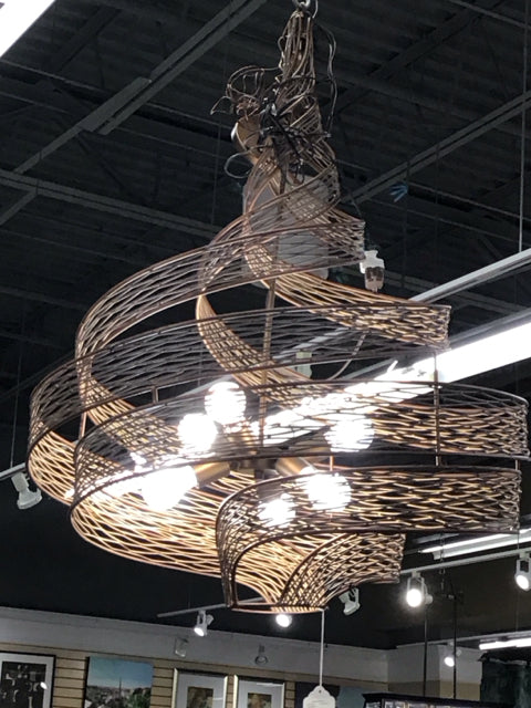 Varaluz Flow Pendant 30" 6 Light Chandelier