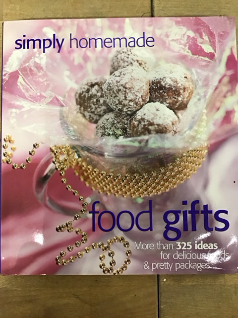 Simply Homemade Food Gifts Coffee Table Book