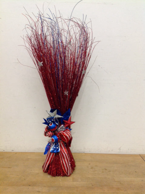July 4th Red/White/Blue Centerpiece
