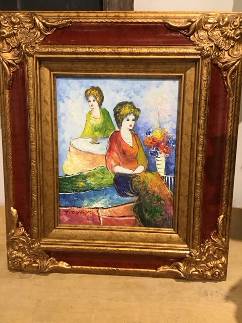 15.5x18 Tarkay Style Art