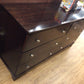 AS-IS Six Drawer Brown Dresser(Top Damage)