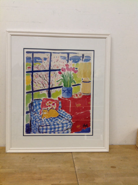 31x36 Framed John Botz Lithograph