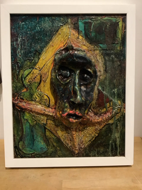 18"x22" The Holding Position Of Face" By Alexander Gore COA