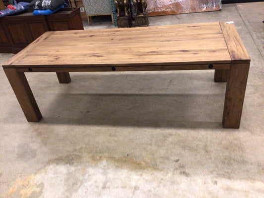 39 1/4" X 94 1/2" Large Wood Rectangle Dining Table