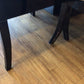 AS-IS Black Lacqured Dining Table W/8 Chairs