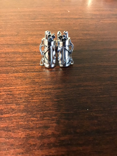 Silvertone Golf Club Cufflinks