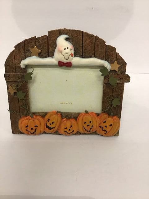 4x6 Halloween Ghost Resin Frame