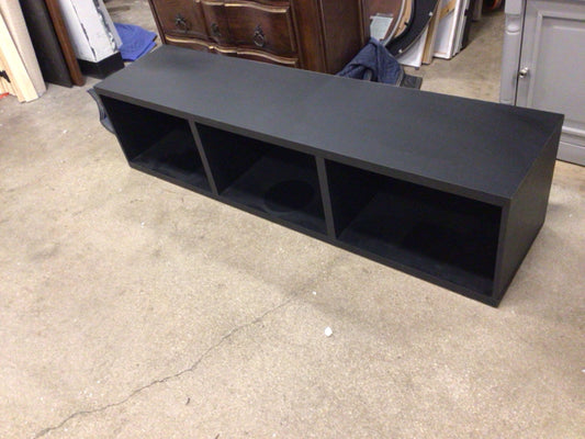 62.5" X 15" X 15" At Home Ian Black Media Stand