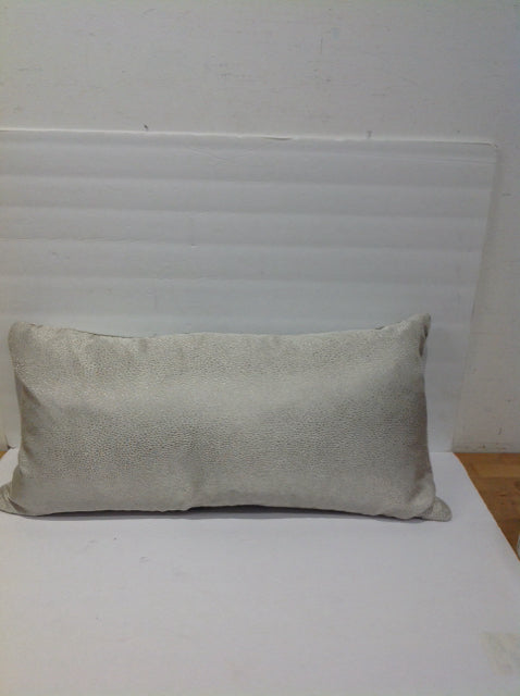 Champage w/Silver Spots Pillow