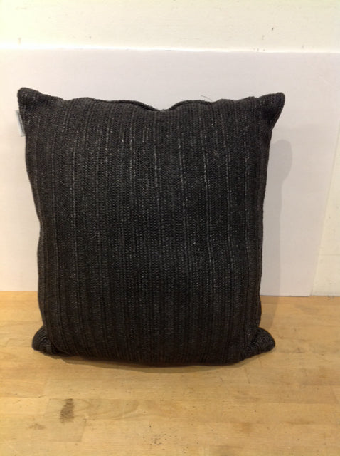 Tommy Bahama Black Raffia Pillow