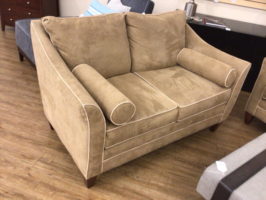 Kevin Charles Tan Microfiber Loveseat