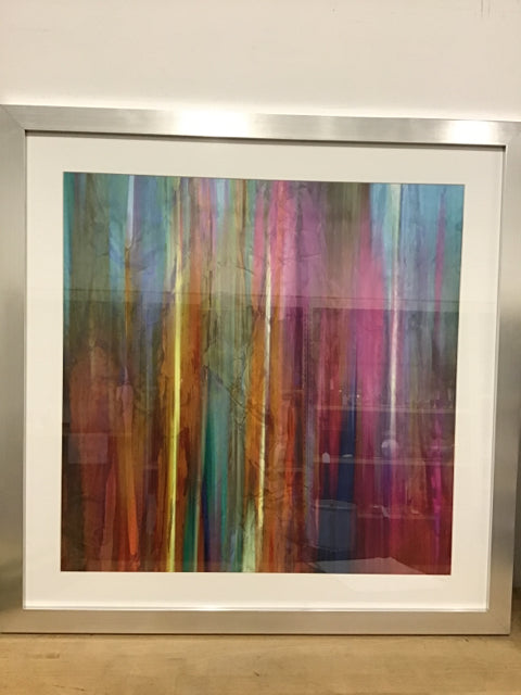 35" x 35" Z Gallerie Abstract Art (1)