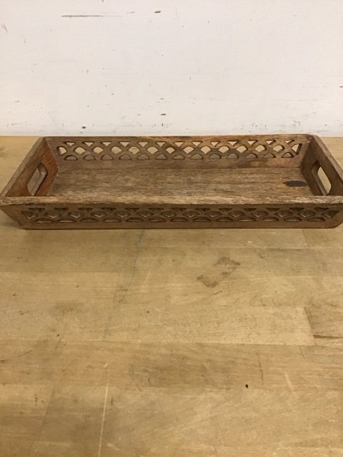 15"x7" Wooden Seving Tray