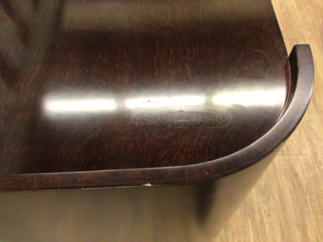 AS-IS Century Dark Wood Six Drawer Dresser(Chips/Scratches)