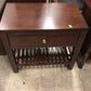 AS-IS Bassett One Drawer Nightstand(Marks On Top)