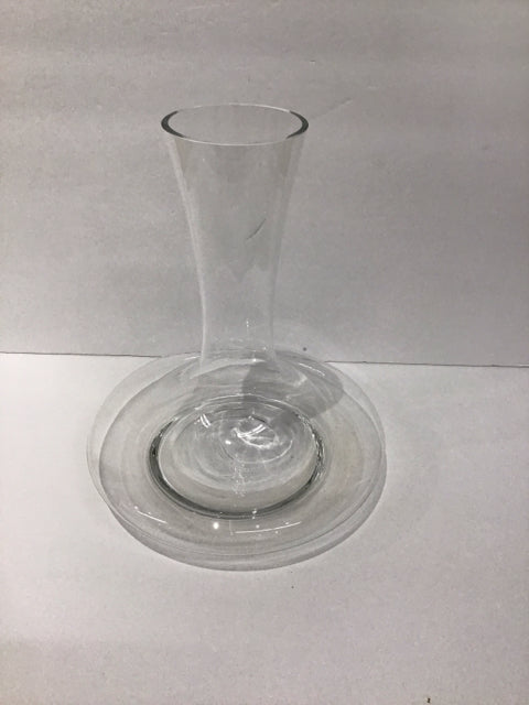 11" Glass Open Wine Decanter