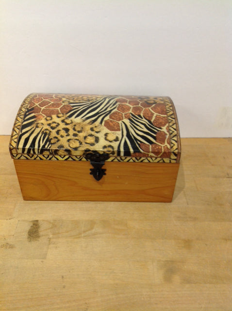 12" Salome Decorated Wood Box