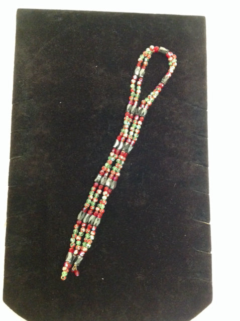 Beaded Magnetic Bracelet Converts to Necklace