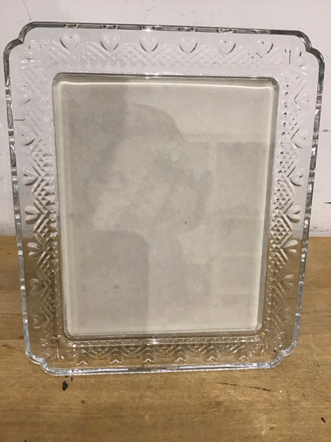 8"x10" Waterford Crystal  Wedding Heirloom Photo Frame