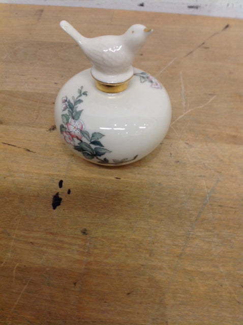 Lenox Floral Bird Perfume Bottle