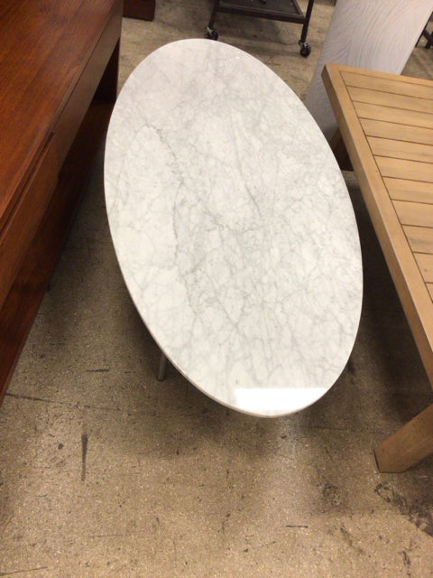 Parioli Oval Marble Coffee Table