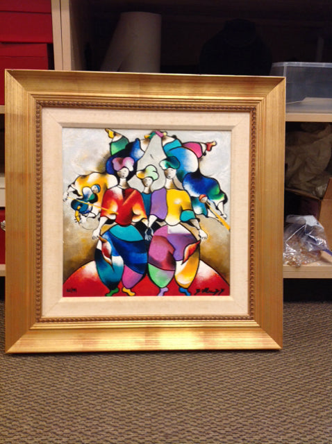 26x27 Framed "Folklore" By Schluss