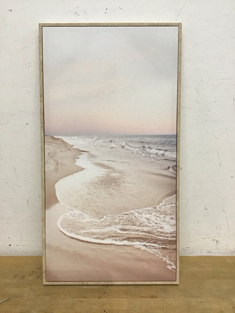 30x16 Floating Frame Beach Print
