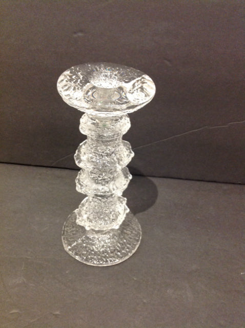 7" Crystal Candle Holder