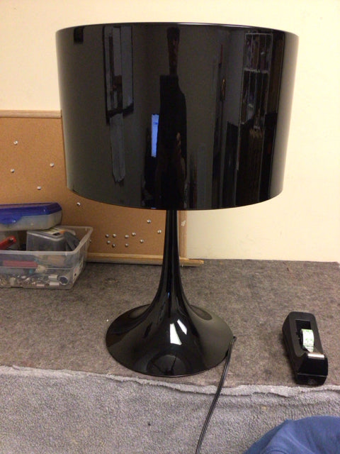 22 1/2" Flos Spun Light Table Lamp W/Shade