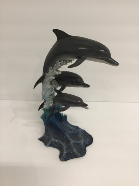 12" "Riding the Wave" Mike Atkinson Sculpture
