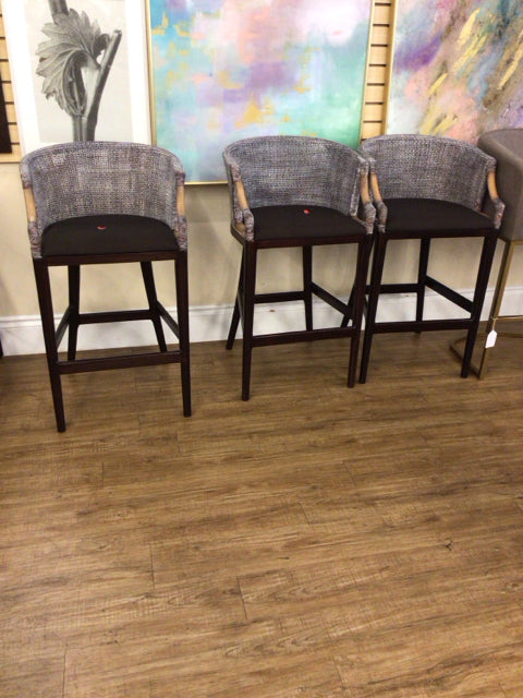Set Of 3 Safavieh Brando Bar Stools
