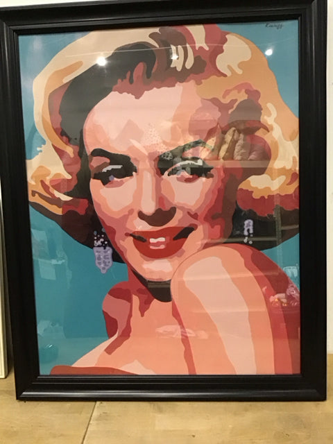 25"x31" Marilyn Monroe Pop Art Print