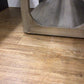 AS-IS RH Grey Wood Tall Bookcase(Chip Bottom Left/Blemishes)