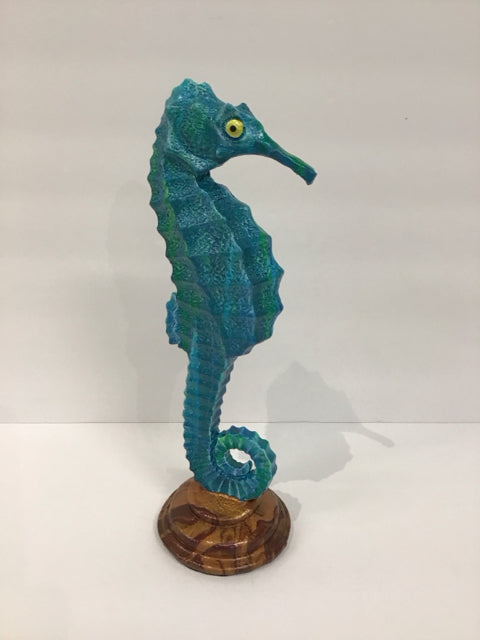 11"x4" Seahorse "Marina" By Susan David