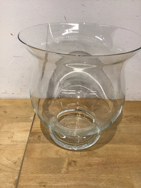 10.5"  Glass Hurricane/Vase