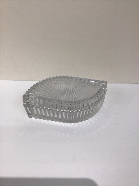 8" Mikasa Crystal Jewelry Holder