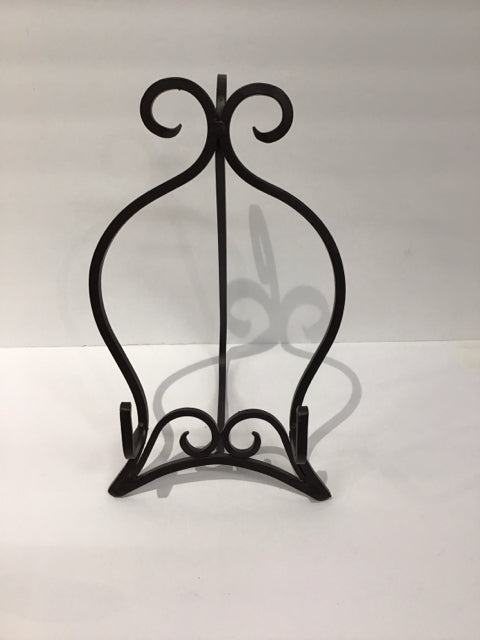 14" Black Metal Easel