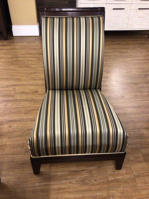 Stripe Slipper Chair