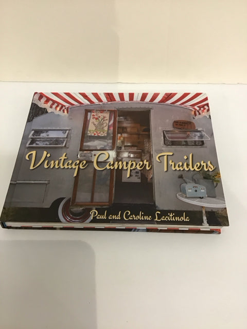 Vintage Camping Trailers Coffee Table Book