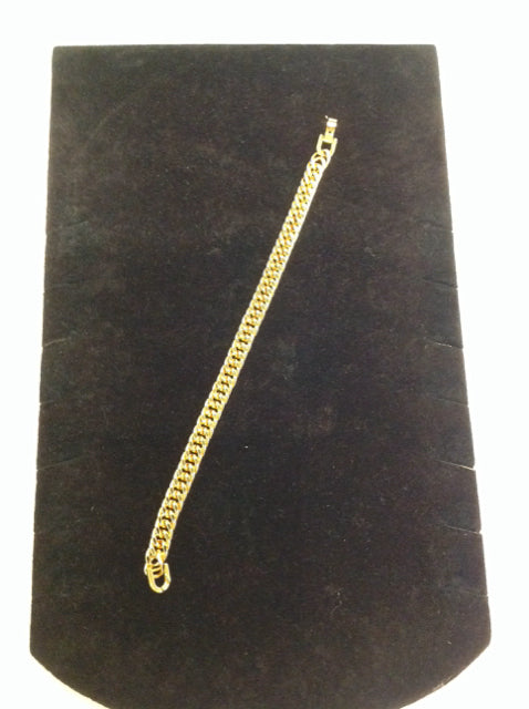 Mens Gold Chain Bracelet