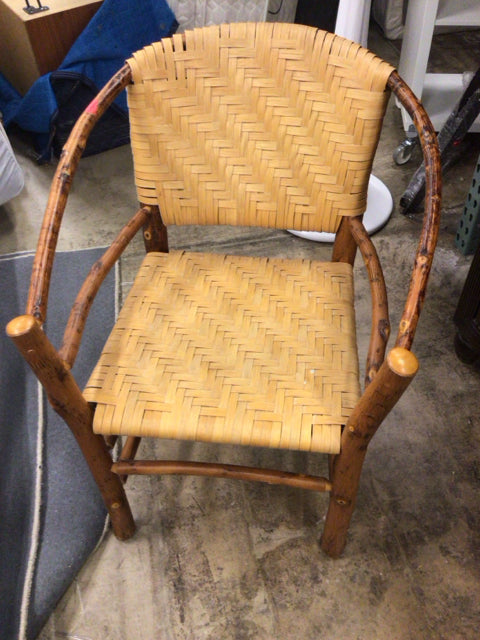 Old Hickory Rustic Wood Arm Chair