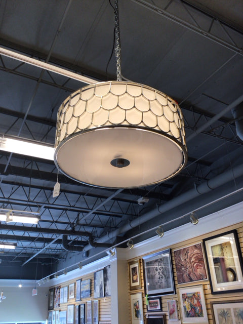 Ethan Allen Ariel Drum Chandelier