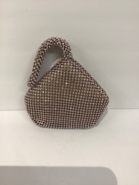 Lavender Evening Bag w/Rhinestones