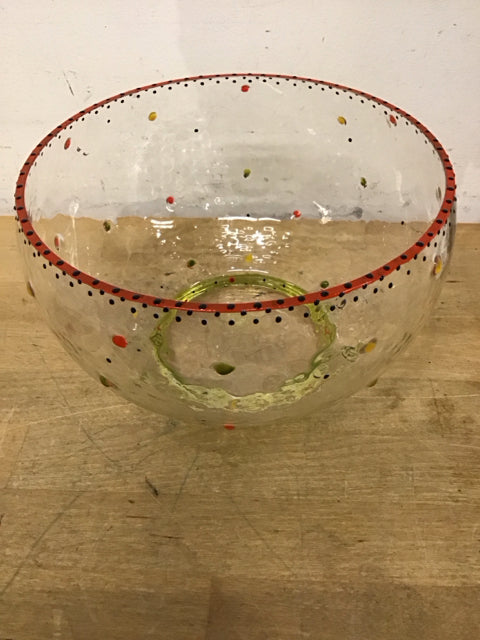 5"x8" Art Glass Bowl