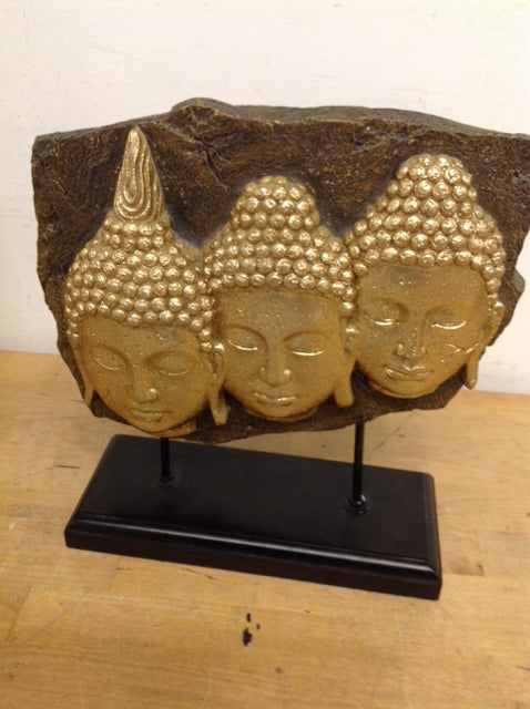 11" Buddah Statue On Stand